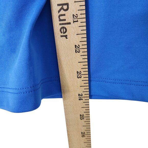 COLUMBIA PFG Omni-Shade Sun Protection Shirt‎ XS Blue White Long Sleeve Womens - Picture 8 of 13